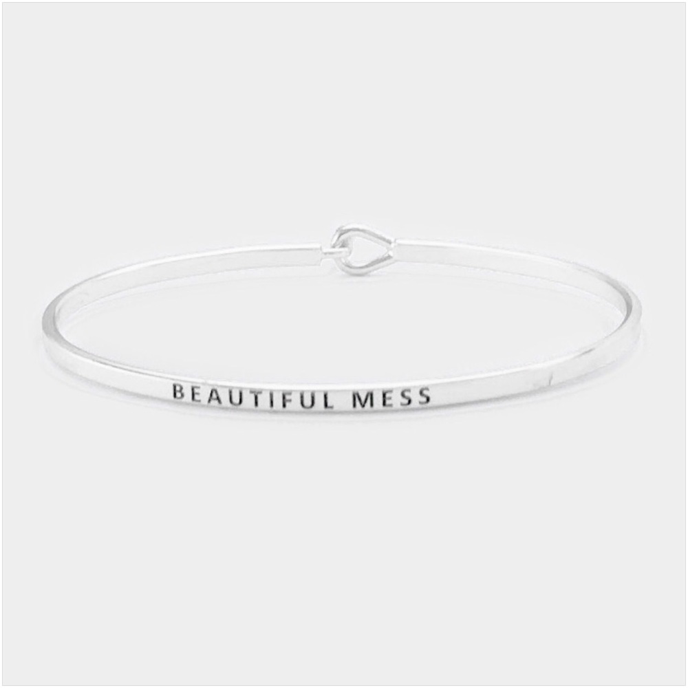 “Beautiful Mess" Bracelet (Sliver)